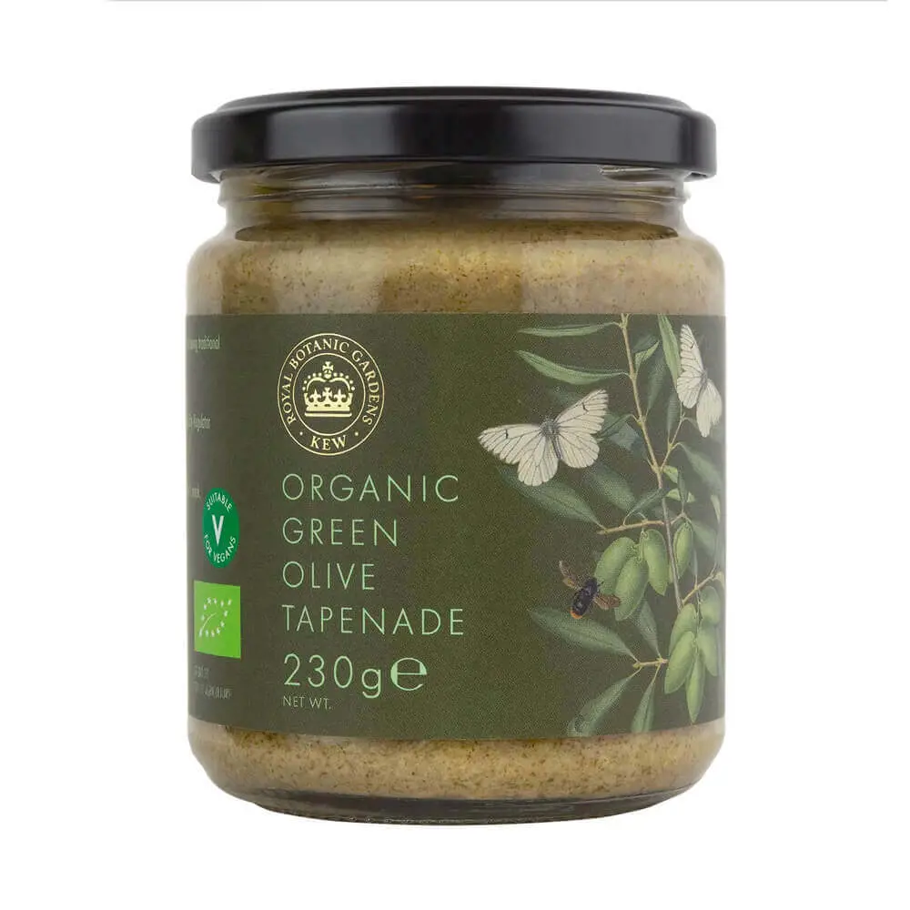 Odysea X Kew Organic Green Olive Tapenade 230g